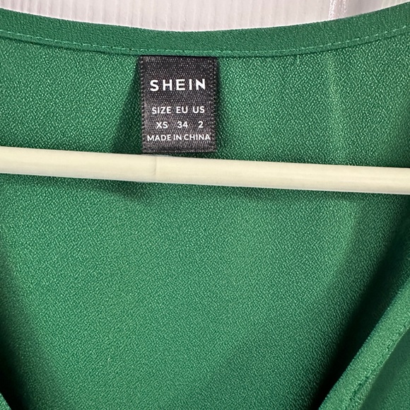 NWOT: 2/$25 Green Mini Dress - Picture 7 of 8
